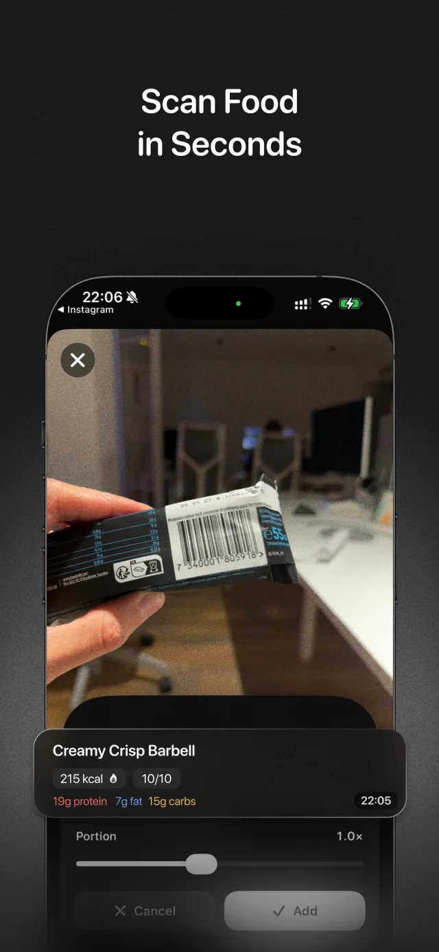 Barcode scanning as the exact-numbers fallback